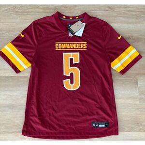 NWT Mens Nike Engineered Washington Commanders Jayden Daniels Jersey -Large- Red